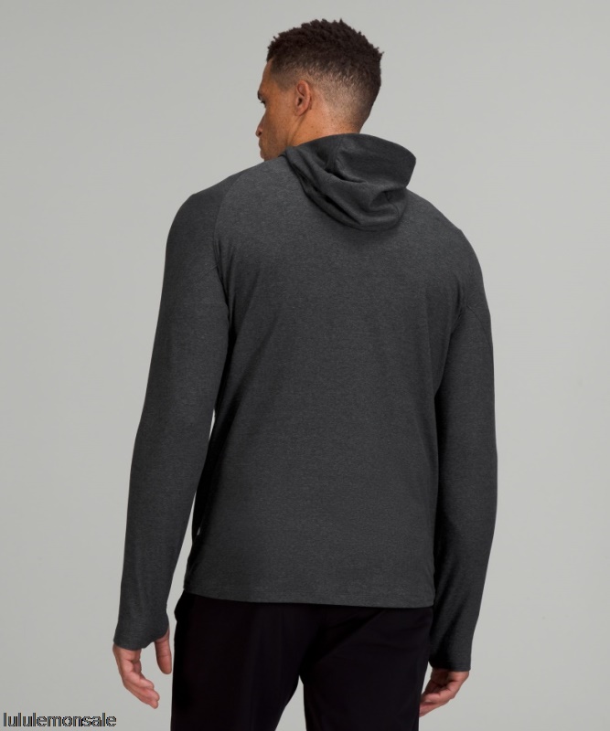 Lululemon Deutschland DELULU664 | Lululemon Deutschland Heathered Graphite Grey Surge Warm Full Zip